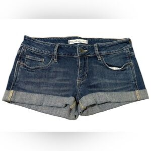 Bullhead Blue Jean Shorts Classic Denim Style , Size 1 Juniors